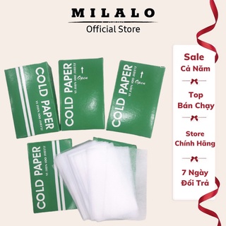 Giấy uốn lạnh tốt mềm dai hộp xanh giá sỉ  FREESHIP , hỗ trợ khi uốn tóc siêu tiện dụng , nhỏ gọn, xinh xắn, giá rẻ