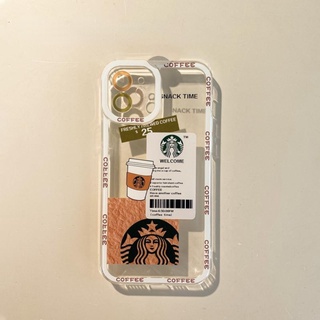 Ốp Điện Thoại Silicone Mềm Trong Suốt Viền Vuông Bảo Vệ Camera Chống Sốc Cho Iphone