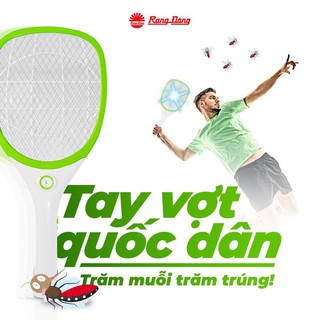 [CHÍNH HÃNG ] Vợt muỗi Rạng Đông, Vợt bắt muỗi ☘️Bảo hành 12 tháng