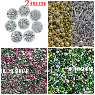Kẹo Bi Bạc Trang Trí Bánh (100g)