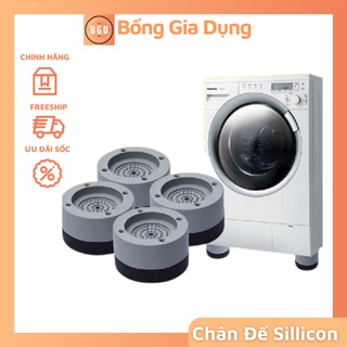 Chân Chống Rung Máy Giặt 4 Miếng Cao Su Cao Cấp Chống Ồn Chống Rung (LOẠI 1)