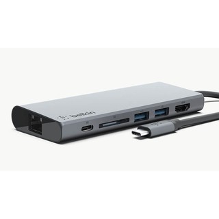 Hub 6 trong 1 Belkin USB-C™ Multimedia Hub - Hàng chính hãng