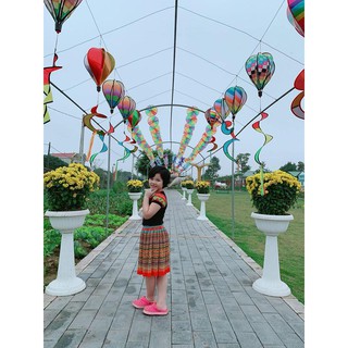 Khinh khí cầu nhựa - chong chóng nhựa hình khinh khí cầu xoay