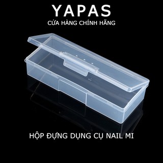 Hộp đựng dụng cụ làm móng mi, khay để dụng cụ phụ kiện nail trang điểm