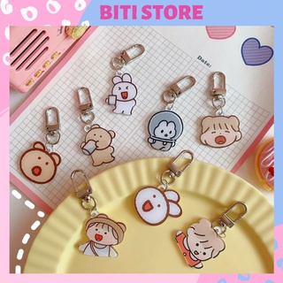 Móc Khóa Acrylic, Keychain Cài Airpod Hoạt Hình Xinh Xắn Hàn Quốc BiTi MK443