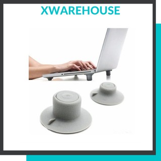Nút tản nhiệt laptop Cool Feet, bộ nút đỡ chống nóng chuyên dụng cho laptop (bộ 4 cái)