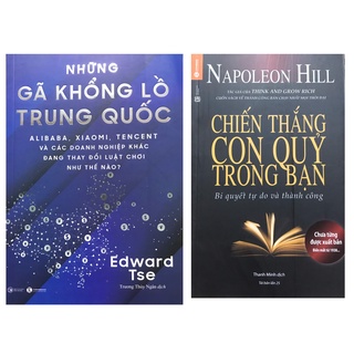 Sách - Combo Những gã khổng lồ Trung Quốc + Chiến thắng con quỷ trong bạn