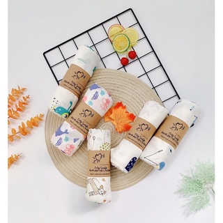 Khăn tắm sợi tre Muslin 2 lớp cho bé