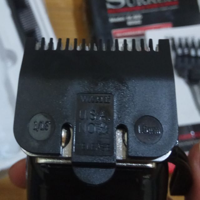 Cữ Tông đơ điện 1,5mm cho salon barbershop sử dụng