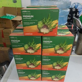 Trà Lado Atiso túi lọc Premium Hỗ Trợ Mát Gan, Tăng Tiết Mật.