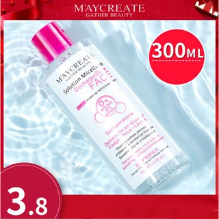 Nước tẩy trang Maycreate 300ml tẩy sạch các chất bẩn và làm mịn da