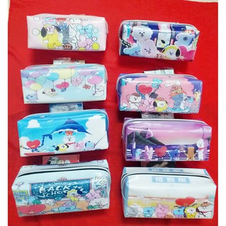 Ví bút da bóng BT21_BTS kích thước hộp chữ nhật lớn