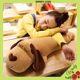 Gối ôm chó Husky chất liệu bông cao cấp đủ size 70cm, 100cm windy.com