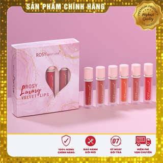 [Chính hãng] combo rosy luxury velvet lips combo son môi rosy sweet love tự chọn màu son