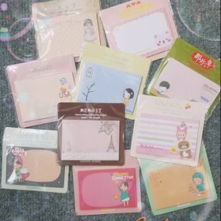 STICKY NOTE ( SET 10 TẤM CÙNG LOẠI )