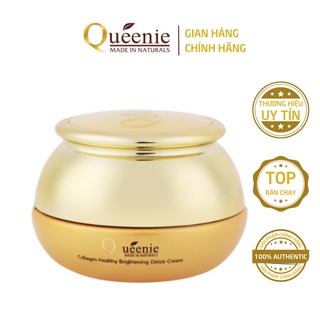 Kem thải độc Queenie chăm sóc dưỡng trắng da mờ sạm nám tàn nhang Hàn Quốc chính hãng 50ml