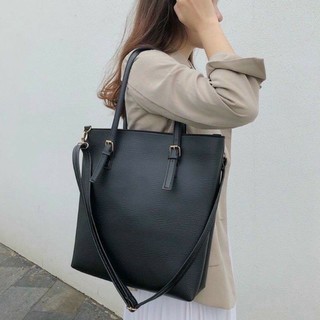 Túi tote da vừa A4 size lớn hàng đẹp TOTE004 chất da dày dặn + ảnh shop chụp