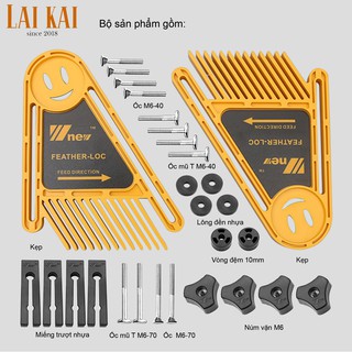 Bộ kẹp giữ gỗ Feather Loc