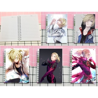 Sổ tay anime yuri on lce katsuki yuuri 200 trang 10x15cm mẫu ngẫu nhiên