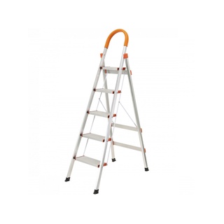 Thang ghế inox 5 bậc DIY TLS-05 chiều cao sử dụng tối đa 120cm - Tiêu chuẩn an toàn Châu Âu - Bảo hành 18 tháng