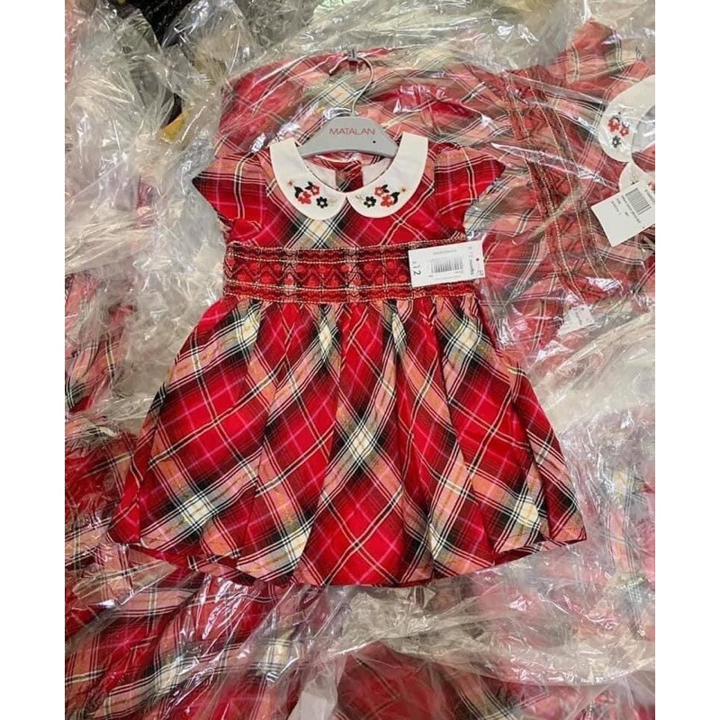 váy smock đỏ matalan
