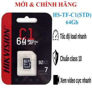 Thẻ nhớ HIKVISION 64GB 32GB 92MB/s quay video Full HD, Kioxia
