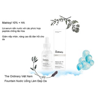 The Ordinary - Matrixyl 10% + HA serum chống lão hoá