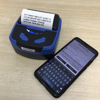Máy in hóa đơn cầm tay Bluetooth Xprinter P810 , khổ 80mm