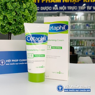 Kem Dưỡng Ẩm Cetaphil Làm Mềm Da Cho Mặt Và Toàn Thân Face &amp; Body Moisturizing Cream 50g