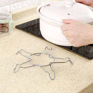 Rế Hấp, Rế Lót Nồi, Chảo Hình Ngôi Sao 5 Cánh 23cm Bằng Inox Cách Nhiệt