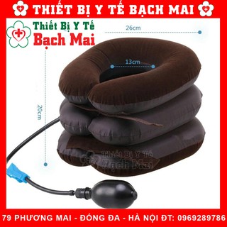 Đai Kéo Giãn Cổ, Nâng Cổ Hơi Hỗ Trợ Điều Trị Đau Mỏi Cổ, Gáy