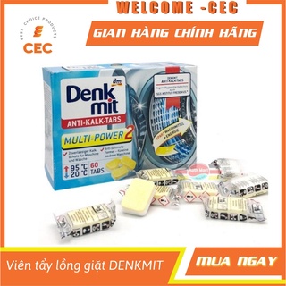 Viên tẩy lồng giặt DENKMIT [Có viên lẻ] Hàng Chính Hãng Chuẩn Đức Hiệu Quả TLD10 [CEC Store]