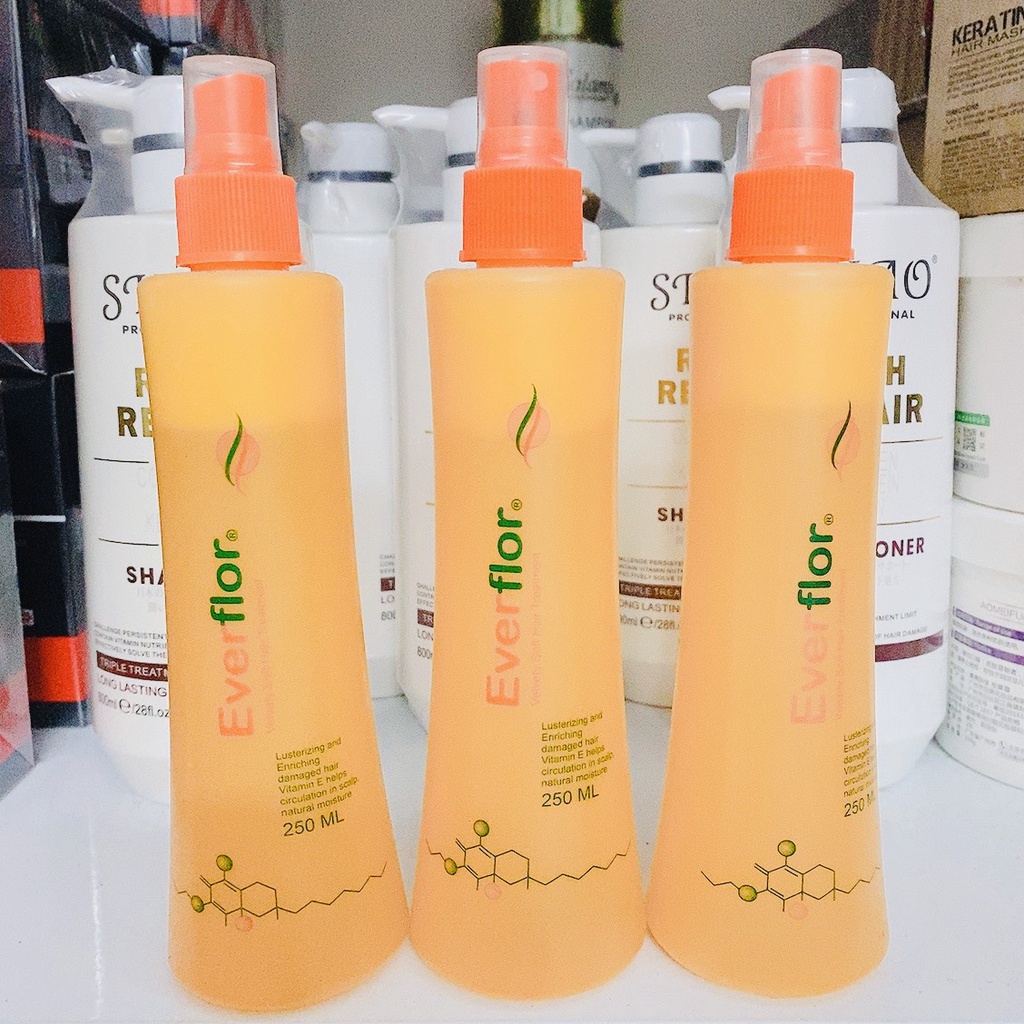 Xịt Dưỡng Tóc Everflor 250ml (2 pha ) Hoặc dino