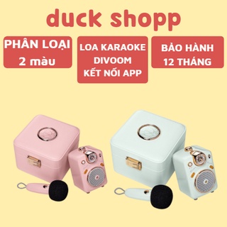 [Mã ELHACE giảm 4% đơn 300K] Loa Bluetooth Divoom Fairy-Ok công suất 10W kết hợp micro karaoke đa năng 4.5
