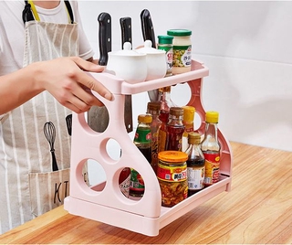 [Giá hủy diệt] Kệ nhà bếp, gia vị 2 tầng tiện ích