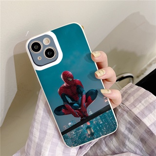 Ốp lưng iphone Spiderman Marvel Spiderman Movie ốp iPhone 13 / iPhone 12 vuông cạnh 6/7/8/plus/x/xs/max/11/pro/max