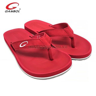 Dép Thái Lan xỏ ngón nam GAMBOL 11267 11220 - ĐỎ