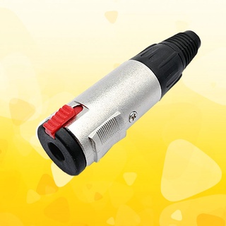 Jack 6.5mm âm màu bạc có chốt khóa