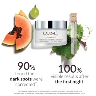 CAUDALIE  Kem Dưỡng Ẩm Vinoperfect Brightening Glycolic Overnight Cream