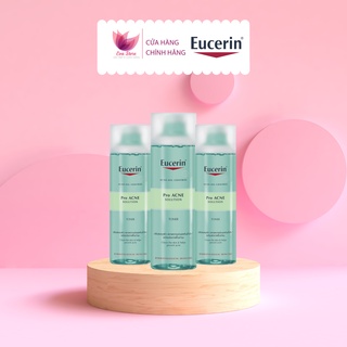 [Nhập Khẩu] Toner Eucerin Pro Acne Solution Toner cho Da Mụn - Nước Hoa Hồng Eucerin Proacne Cân Bằng Da Dầu Mụn 200ml