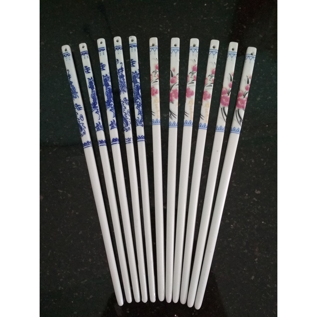 Bộ đũa sứ cao cấp (10 đôi)