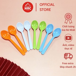 Thìa ăn dặm cho bé (Siêu Rẻ) Thìa nhựa sinh tố, cafe, nước trái cây Song Long 2749 2750