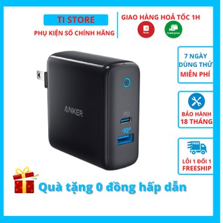 Củ sạc Anker PowerPort Pd+2 33w , Usb-c PD, PowerIQ2.0 - A2626 sạc nhanh IPhone Android - tistore