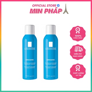 Xịt Khoáng La Roche Posay Serozinc Cấp Nước, Dưỡng Ẩm Cho Da Mụn 150ml