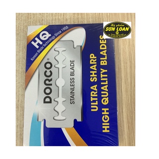 [giá sốc]Vỉ 10 Dao Lam Dorco Dao Cạo Râu hàng chuẩn công ty