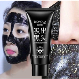 Gel lột mụn Bioaqua se khít lỗ chân lông chiết xuất than tre hoạt tính