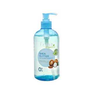 Gel tắm cho da nhạy cảm Fresh Organic bơ hạt mỡ và dưỡng chất 500g