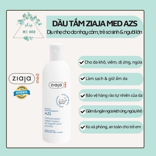 Sữa tắm Ziaja Med Atopy AZS 270ml làm sạch và dưỡng ẩm dịu nhẹ cho da nhạy cảm, khô, chàm, dị ứng