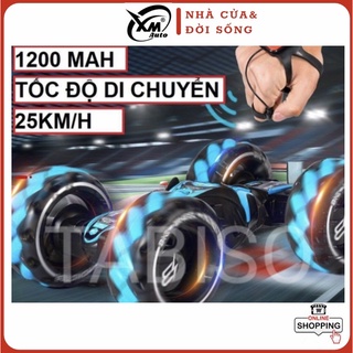 Xe OTO Đua Địa Hình 4WD XMAUTO - 2 chế độ điều khiển cử chỉ và tay cầm điều khiển từ xa