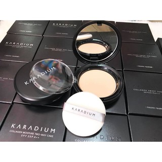 Phấn Phủ Siêu Mịn KARADIUM COLLAGEN TWO-WAY CAKE Hàn Quốc Chính Hãng